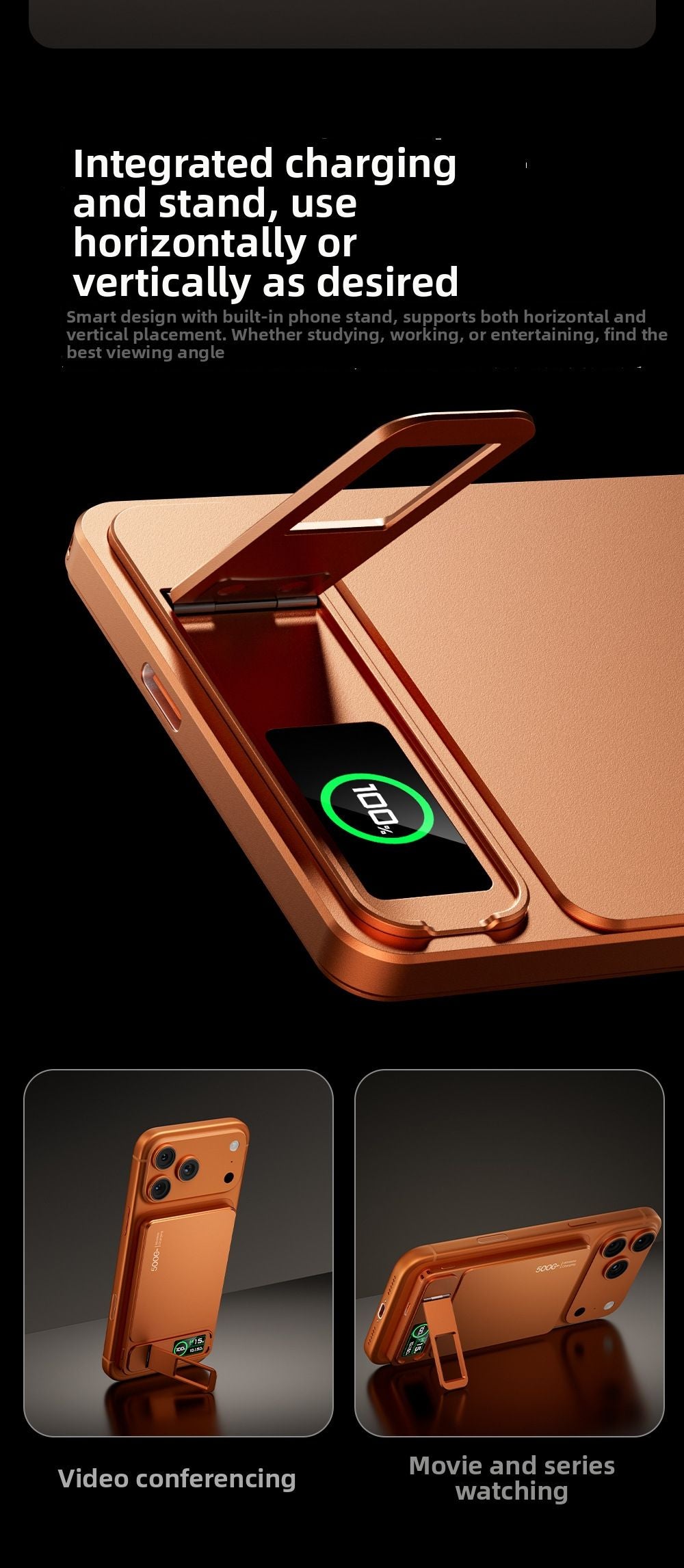 Batterie Externe Universelle 5000mAh/10000mAh - MageSafe - Compatible Iphone, Android & type-C - 3en1