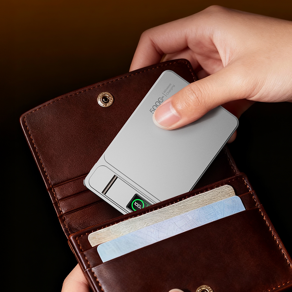 Batterie Externe Universelle 5000mAh/10000mAh - MageSafe - Compatible Iphone, Android & type-C - 3en1