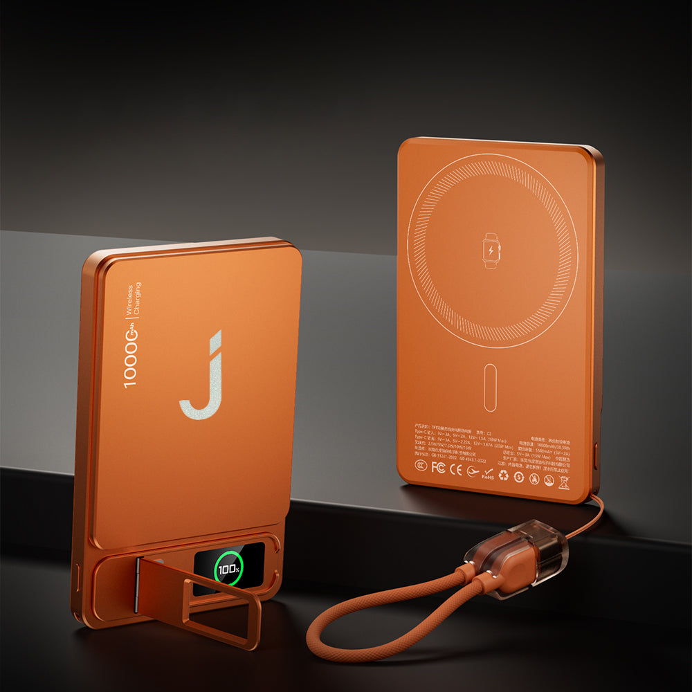 Batterie Externe Universelle 5000mAh/10000mAh - MageSafe - Compatible Iphone, Android & type-C - 3en1